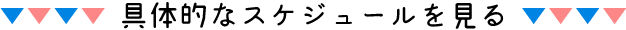 具体的なスケジュールを見る